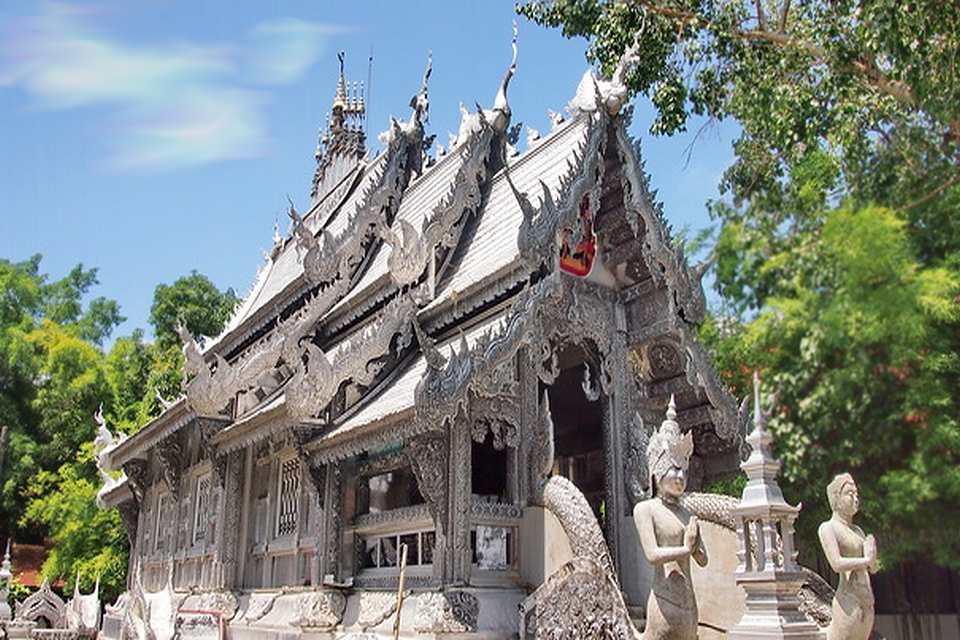 Wat Si Suphan - Le temple d'argent